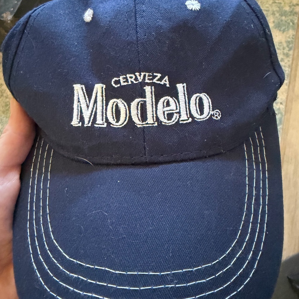 Modelo Navy Blue Baseball Cap